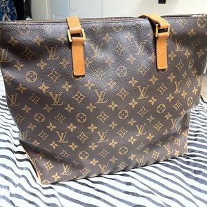 Louis Vuitton Cabas Mezzo Monogram Large Tote Bag